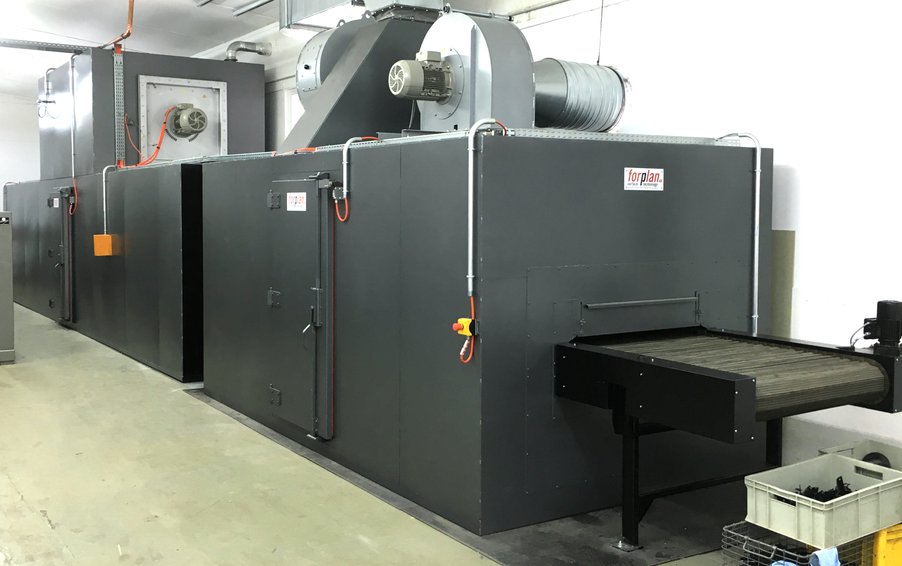 Continuous ovens