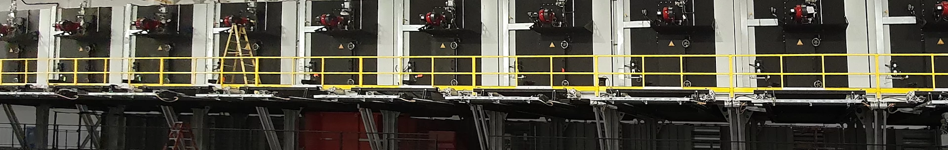 Heat treatment lines for aluminum