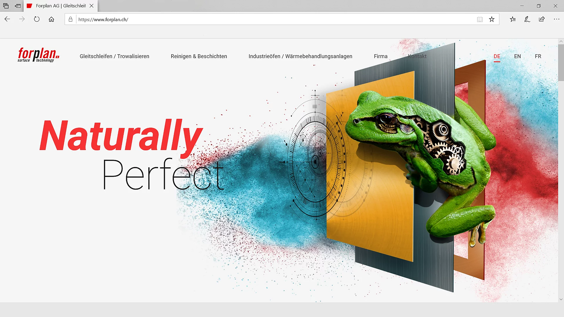 La nouvelle page d'accueil est en ligne !