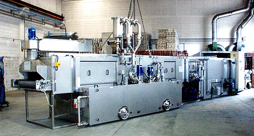 Conveyor Belt Washing Machines