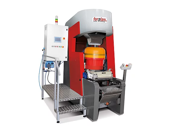 Centrifugal disc finishing units